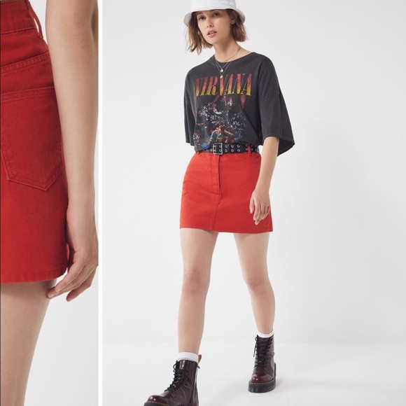 BDG Canvas Mini Skirt - Picture 2 of 4